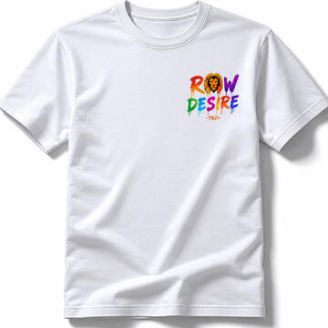 White Let's Play Raw T-shirt
